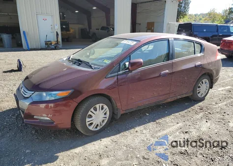 2011 Honda Insight из США, поврежденный, VIN JHMZE2H38BS007545
